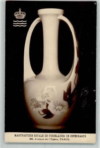Paris Vase Blume Krone Porzellan-Manufaktur Royale