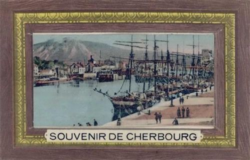 Cherbourg-Octeville Cherbourg (Frankreich) Leporello II (minimaler Einriss)