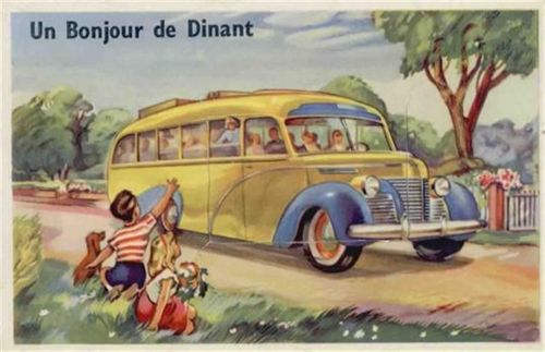 Dinant Dinant (Belgien) Leporello Omnibus I-II (kleiner Einriss bei Leporello-Abdeckung)