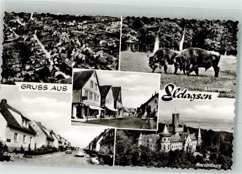 Eldagsen Fliegeraufnahme Marienburg Siedlung