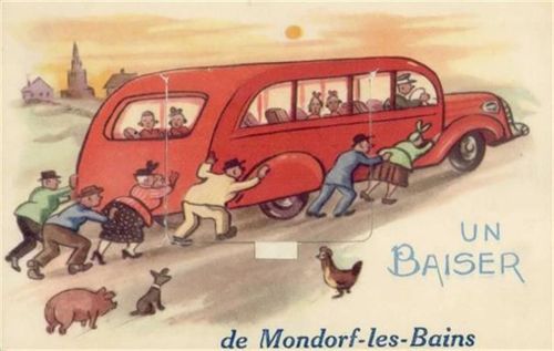 Mondorf-les-Bains Mondorf (Luxemburg) Leporello, Auto I-II
