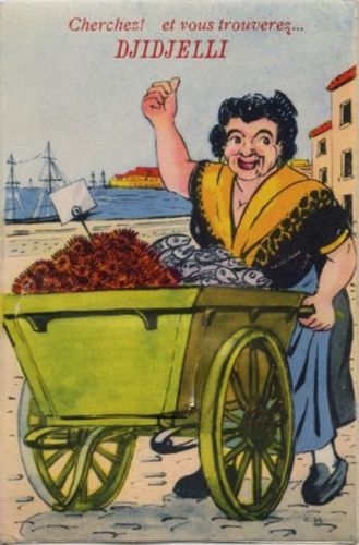 Jijel Jijel/ Djidjelli (Algerien) Leporello, Marktfrau I-II