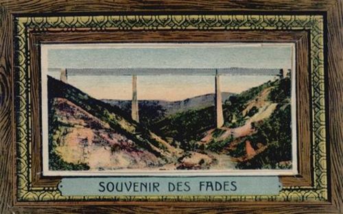 Sauret-Besserve Sauret-Besserve (Frankreich) Leporello Souvenir des Fades II (kleine Einrisse bei Leporello-Abdeckung, Stauchung, Ecken abgestossen)