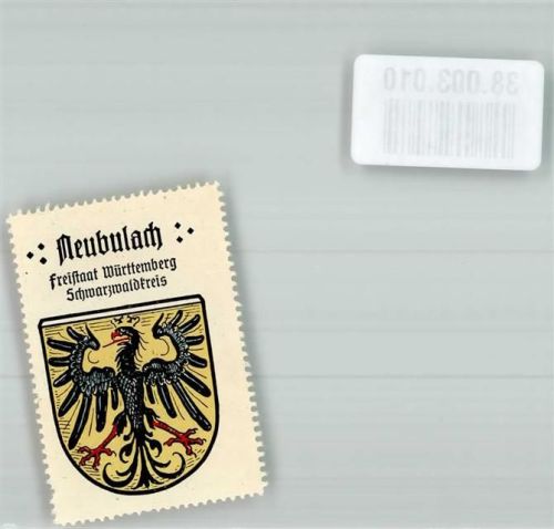 Neubulach Wappenmarke Kaffee Hag