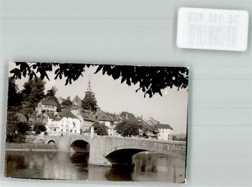 Laufenburg Ort handschriftlich Foto Original aus Archiv eines Ansichtskartenverlages