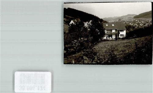 Ramsbeck Ort handschriftlich Foto Original aus Archiv eines Ansichtskartenverlags