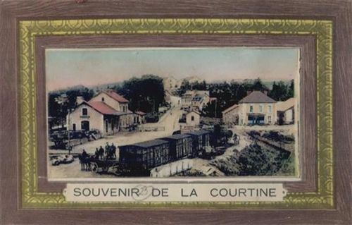 La Courtine La Courtine (Frankreich) Leporello II (Stauchung, minimaler Einriss)