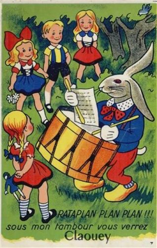 Claouey Claouey (Frankreich) Leporello II (minimaler Einriss, Ecken abgestossen)
