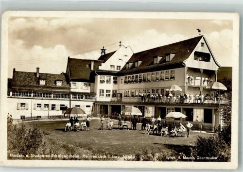 Heimenkirch Pension Kinder und Studenten-Erholungsheim Foto Mauch