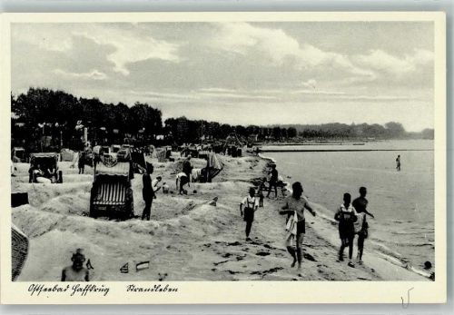 Haffkrug Strandleben Ostseebad Strandkorb Bademode Meer