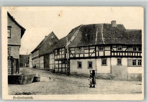 Großenlupnitz 1915 Heimatschutzpostkarte Foto AK