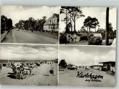 Karlshagen 1973 Schwimmbad Strand Campingplatz