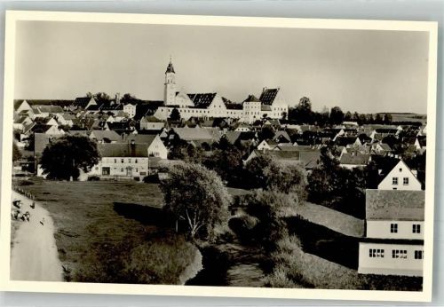 87727 W8943 Babenhausen , Schwab Foto AK Fuggerschloss