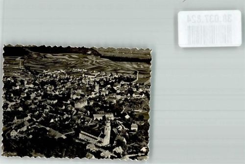 Gottmadingen Fliegeraufnahme Foto Original aus Archiv eines Ansichtskartenverlages