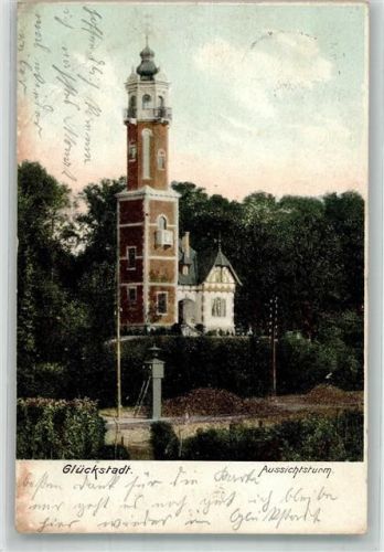 Glückstadt 1907 Aussichtsturm