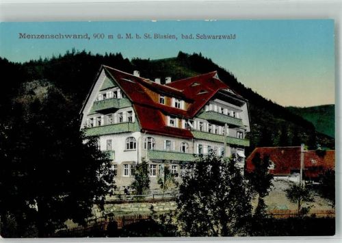Menzenschwand Sanatorium Erholungsheim Menzenschwand