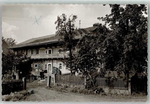 Bad Kötzting Ried am Haidstein Ort handschriftlich Gasthaus zur Linde Foto Original aus Archiv eines Ansichtskartenverlages Striche auf Bildseite