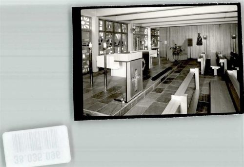 Bernried LVA Klinik Kapelle Foto Original aus Archiv eines Ansichtskartenverlages