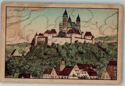 Comburg 1943 Burg Comburg