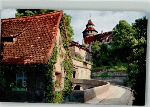 Nürnberg Hildenbrand Hans um 1910 - 25 Burg F.Ph.G. 3305