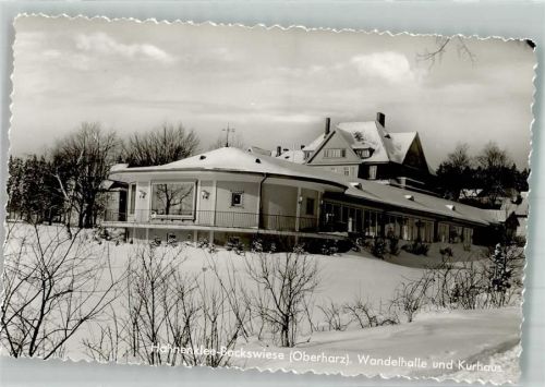 Hahnenklee-Bockswiese Wandelhalle und Kurhaus