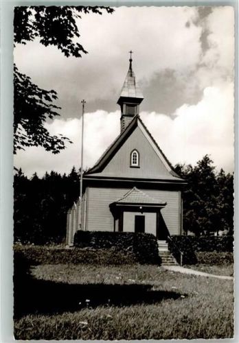 Hahnenklee-Bockswiese Kath. Kirche Maria Schnee Fotograf Stille