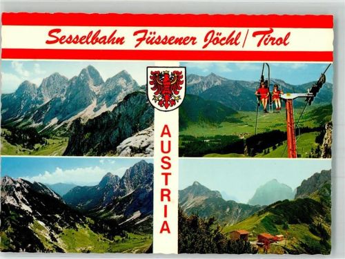 Grän Seilbahn Füssener Jöchl
