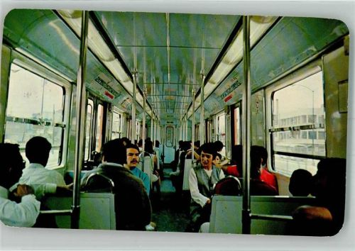Mexiko City 1971 Eisenbahn Metro