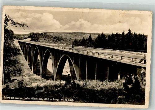 Glemseck Rohrbachbrücke der BAB 81 Fotograf Victor Weichert