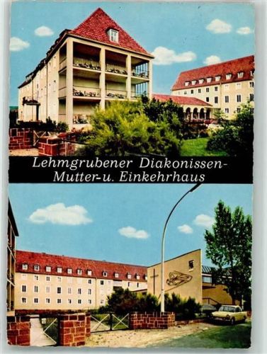 Marktheidenfeld Lehmgrubener Diakonissen Mutter- u. Einkehrhaus Oldtimer