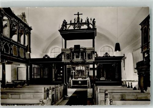 Altenbruch Inneres der Nikolaikirche
