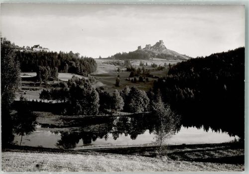 Flossenbürg Burg RuineFoto Original aus Archiv eines Ansichtskartenverlages