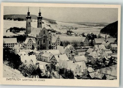 Zwiefalten Winter