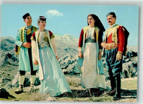 Cetinje Tracht Mann Frau