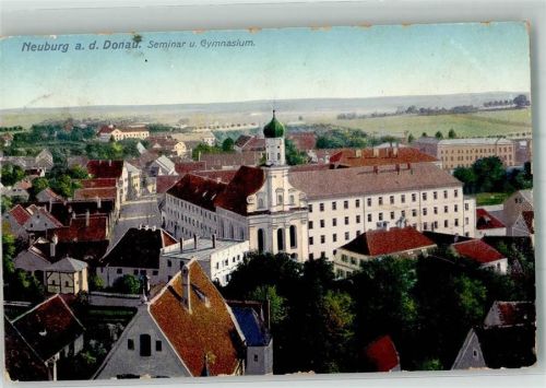 Neuburg 1912 Seminar und Gymnasium Verlag Zieher, Ottmar