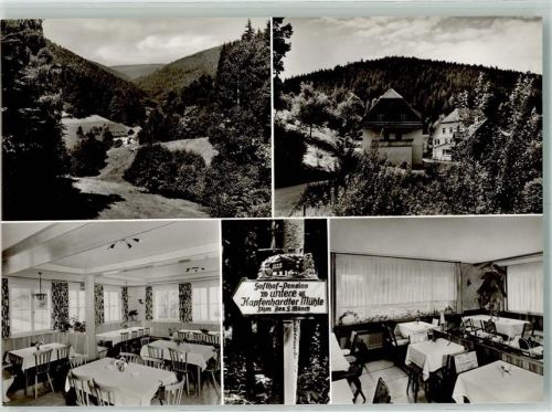 Kapfenhardt Wegweiser Gasthaus Pension Untere Kapfenhardter Mühle