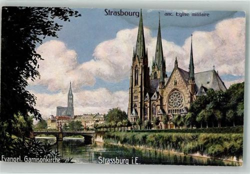 Strasbourg No. 3450A Ev. Garnisonskirche