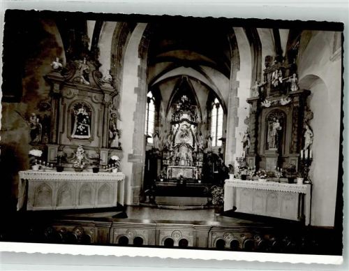Vianden Kirche Ort handschriftlich