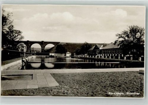 Gevelsberg 1931 Schwimmbad beschnitten