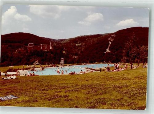 Vianden Schwimmbad Ort handschriftlich