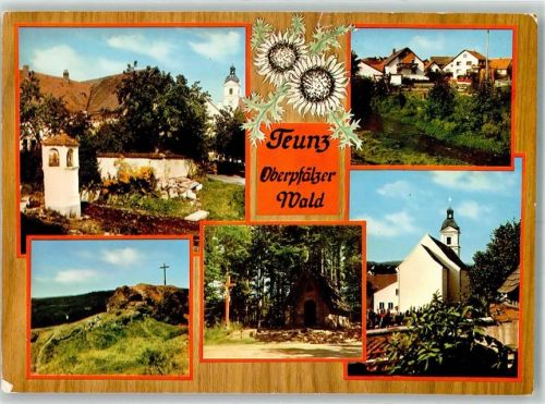 Teunz Pfarrkirche St. Lambert Waldkapelle Gipfelkreuz