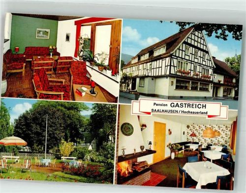 Saalhausen 1974 Pension Gastreich