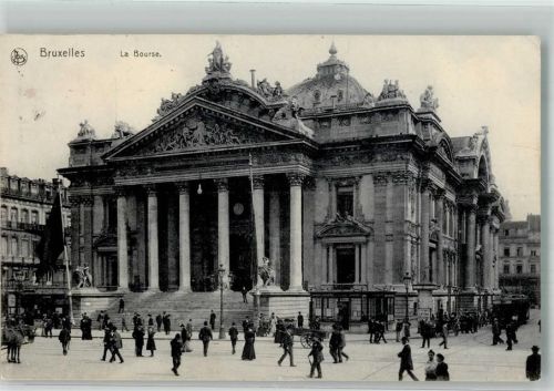 Brüssel 1910 Die Börse Verlag Nels