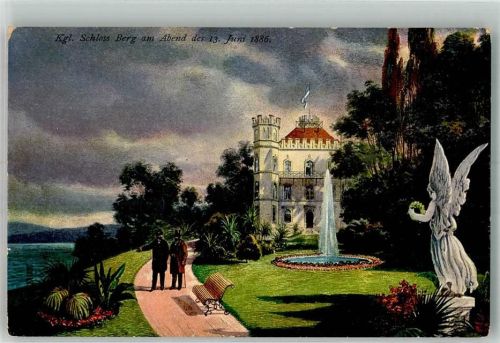 Berg Schloss anno 1886