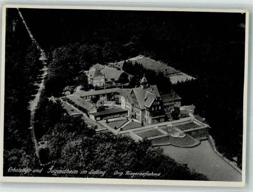 Dassel Fliegeraufnahme Erholungs- und Jugendheim im Solling