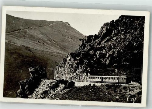 Zahnradbahn Chemin de Fer de la Rhune in den Pyrenäen Frankreich