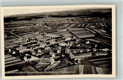 Stetten Fliegeraufnahme Truppenübungsplatz Heuberg
