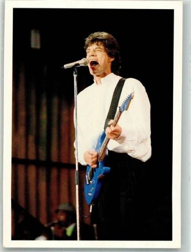 Portrait von Mick Jagger von den Rolling Stones