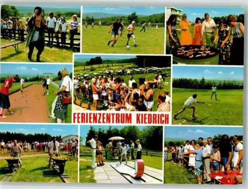 Kiedrich Ferienheim der Urlaubs- und Lohnausgleichskasse der Bauwirtschaft Boule Minigolf