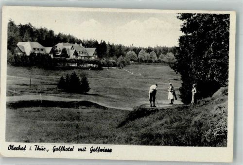 Oberhof Golfhotel mit Golfwiese Fotograf Bechstein